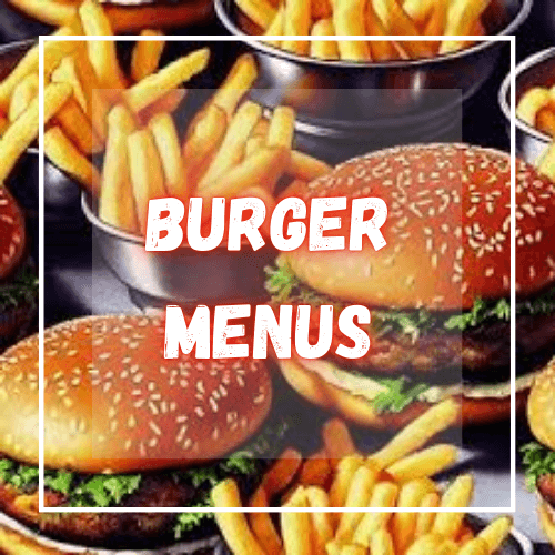 Burger Menus