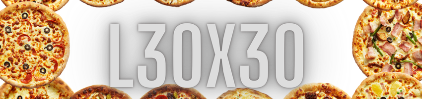 Pizza Normal,30cm Banner
