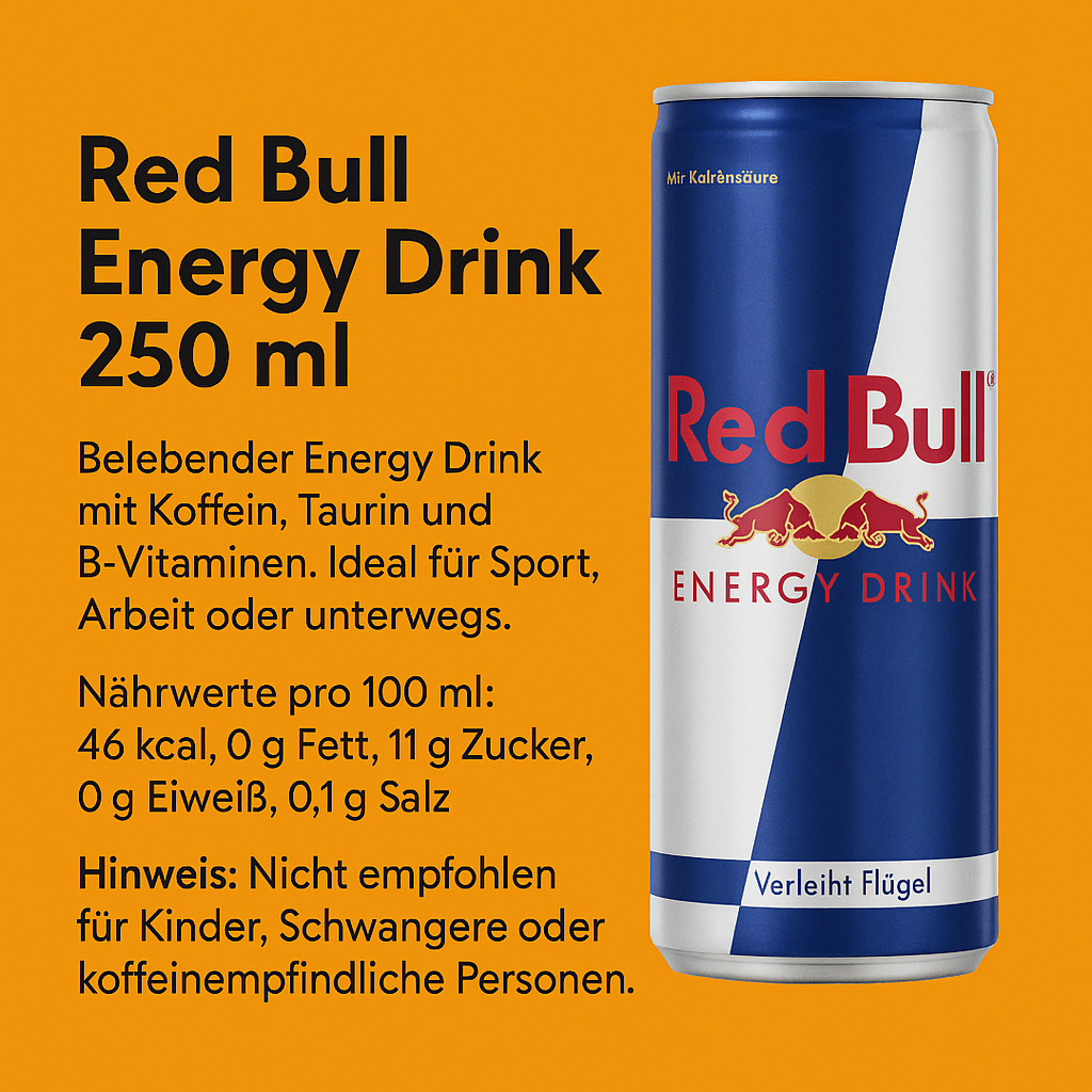 Red Bull Energy Drink 250 ml