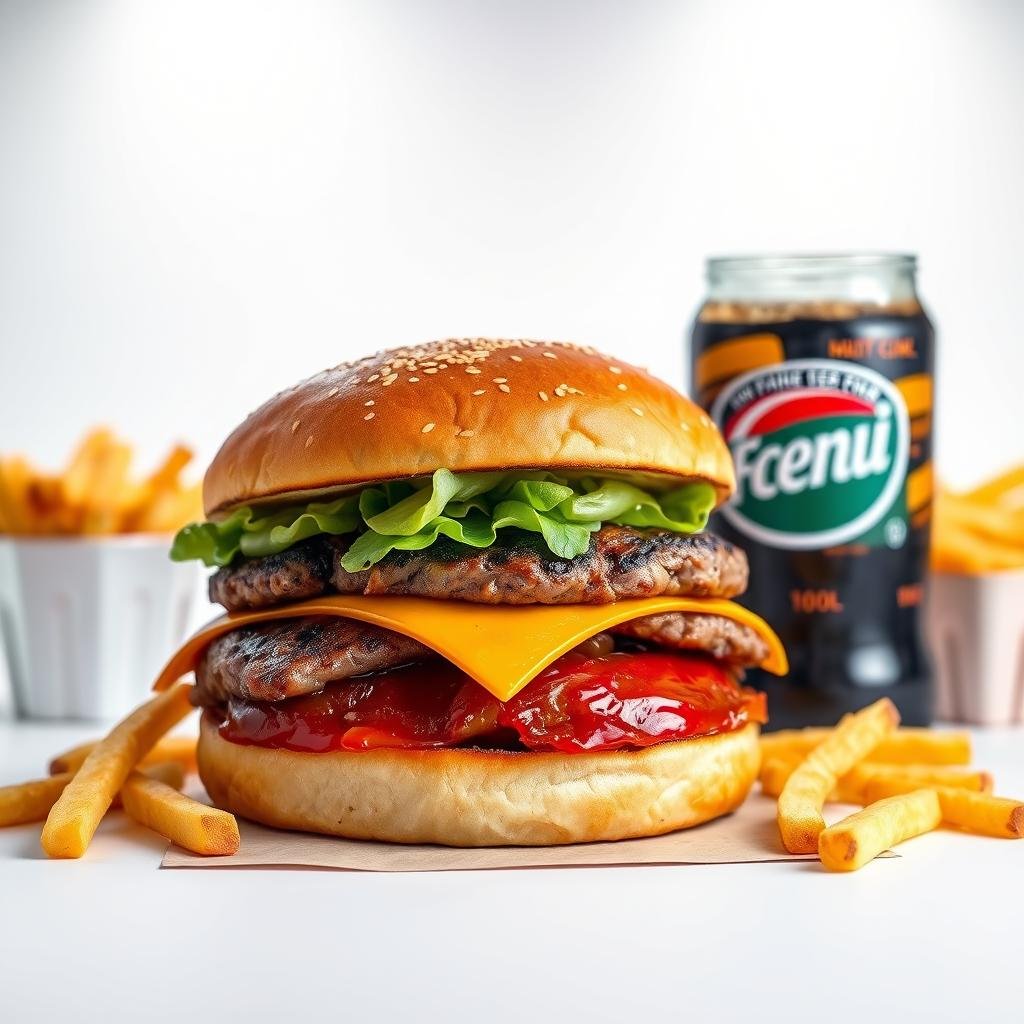 BBQ Burger Menu