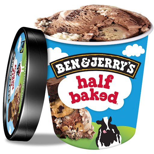 jen & jerry's Half Baked